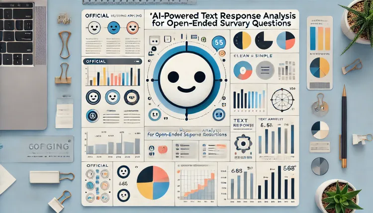 AI-Powered Text Response Analysis for Open-Ended Survey Questions